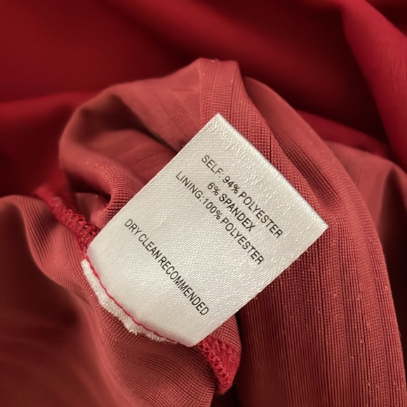 Ali & Jay velvet jumpsuit Samantha size M brick red Anthropologie - Picture 4 of 11